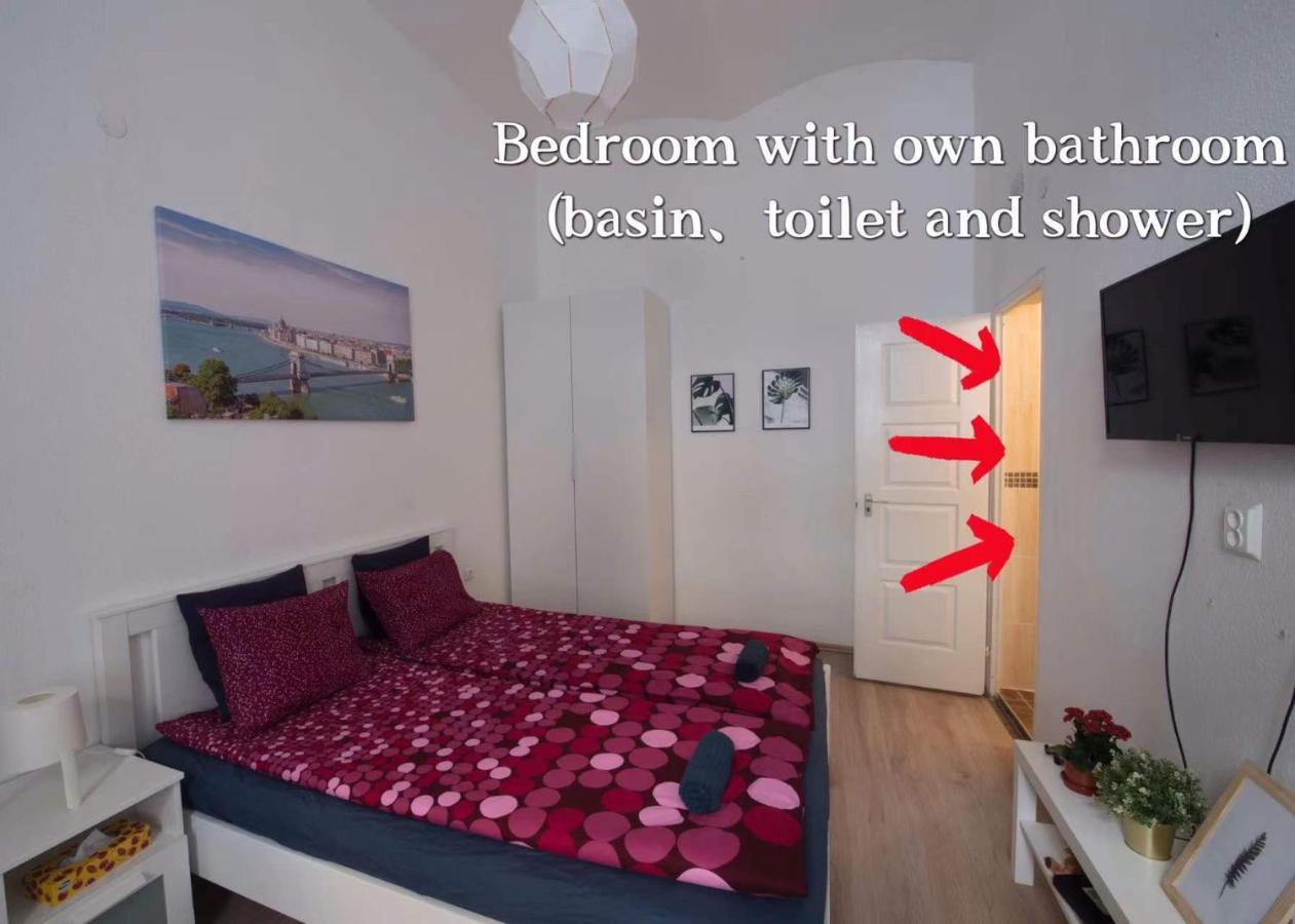 No. 11 Apartment With 2 Bathrooms Next To Railway Station Budapeste Exterior foto